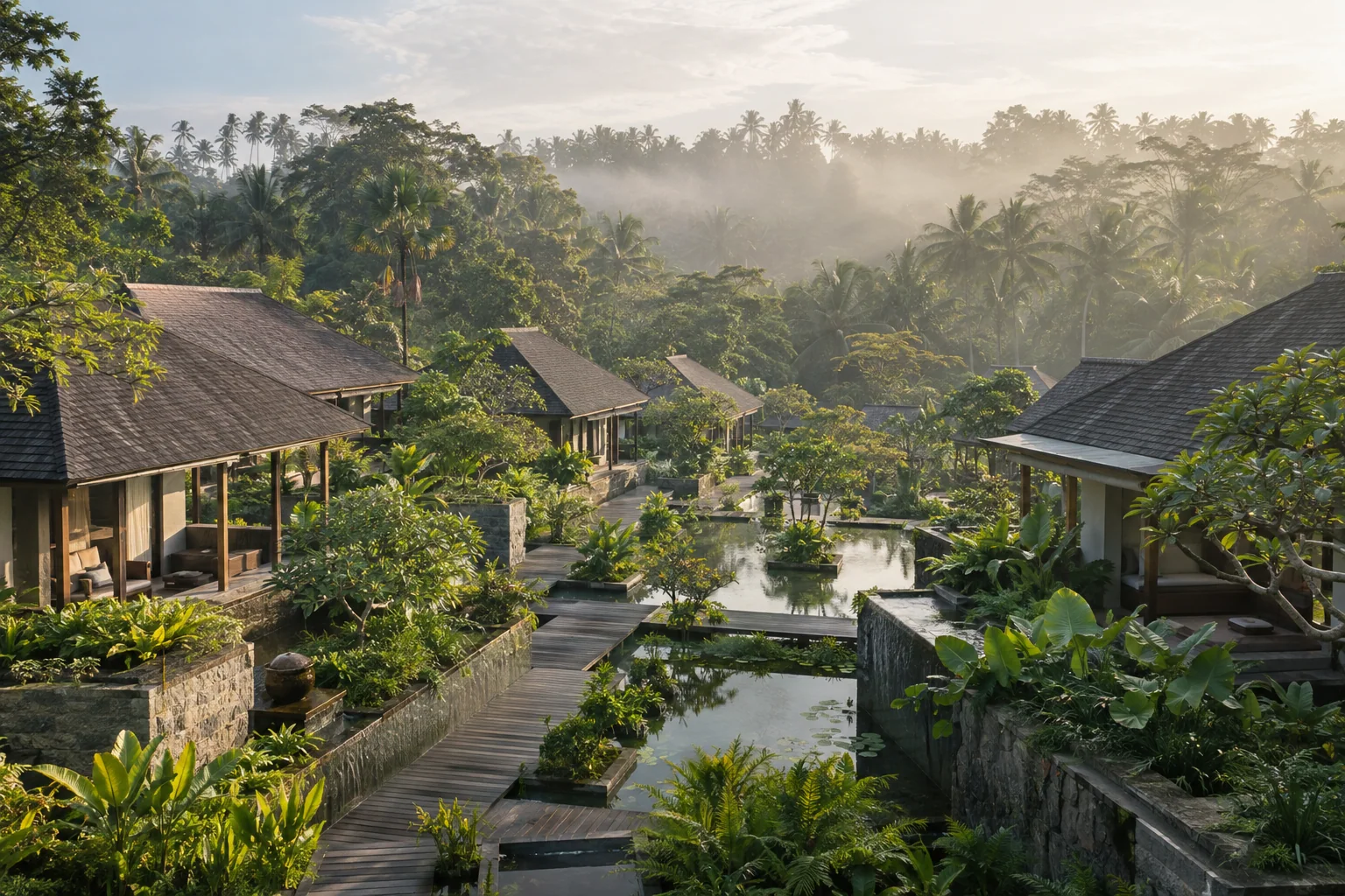 Konstruksi Bangunan Komersial & Resort